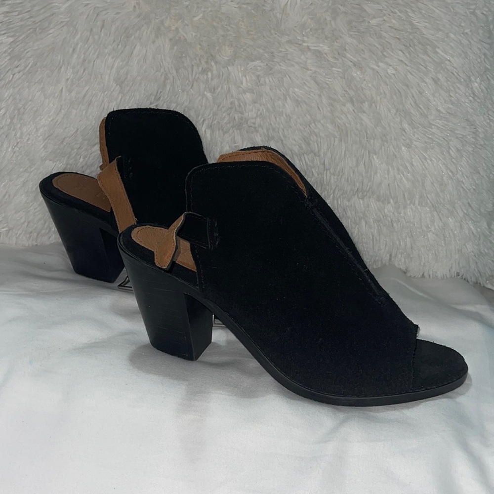 Frye Black leather booties